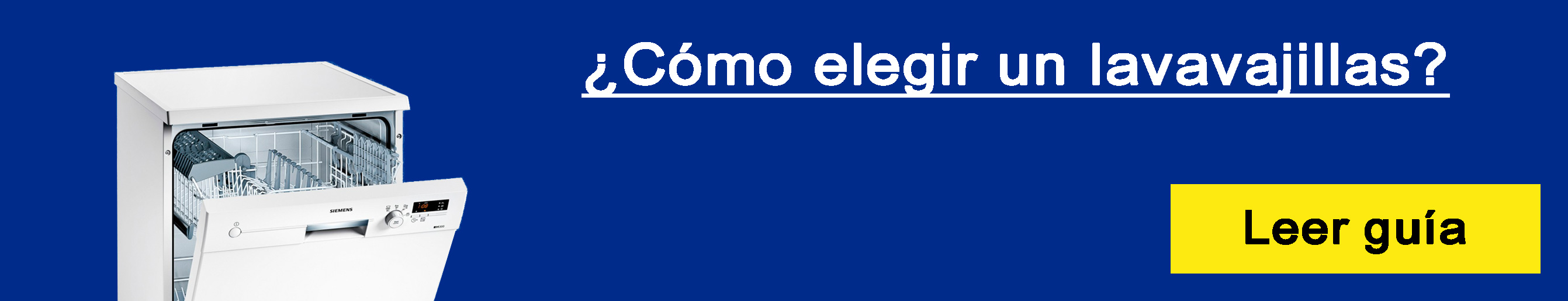 ¿Cómo elegir un lavavajillas?